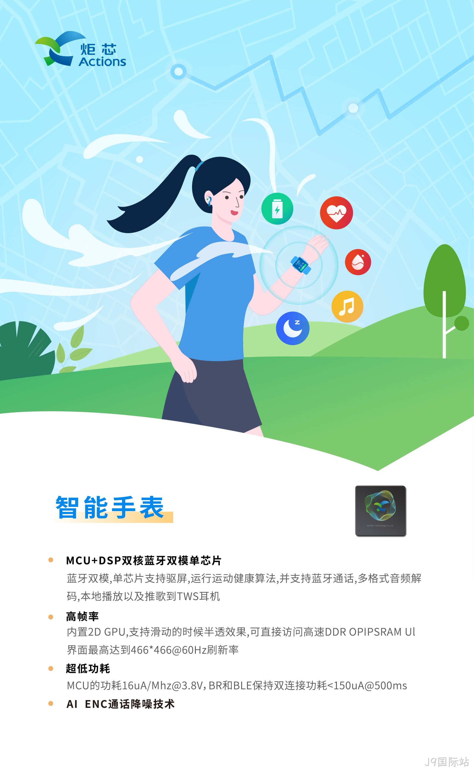 智能手表海报